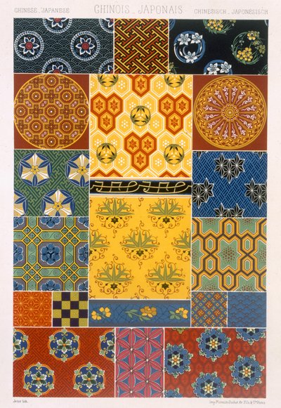 Chinois Japonais Stil, Tafel XV aus 